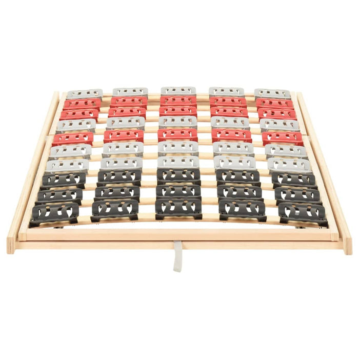 Lattenrost 12 Latten Verstellbares Kopf- und Fußteil 80x200 cm