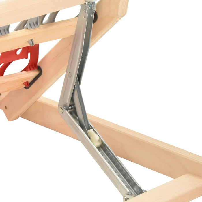 Lattenrost 12 Latten Verstellbares Kopf- und Fußteil 80x200 cm