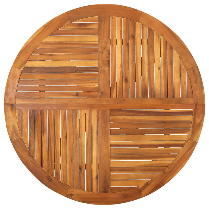 5-tlg. Garten-Essgruppe Hellgrau