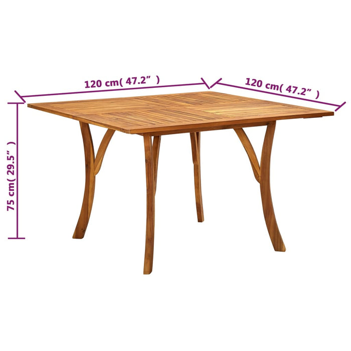 5-tlg. Garten-Essgruppe Grau