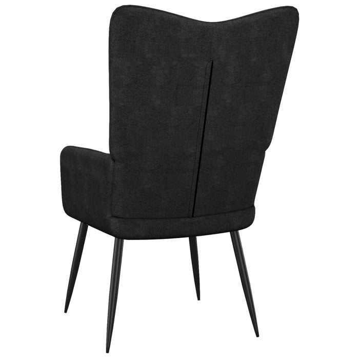 Relaxsessel Schwarz Stoff