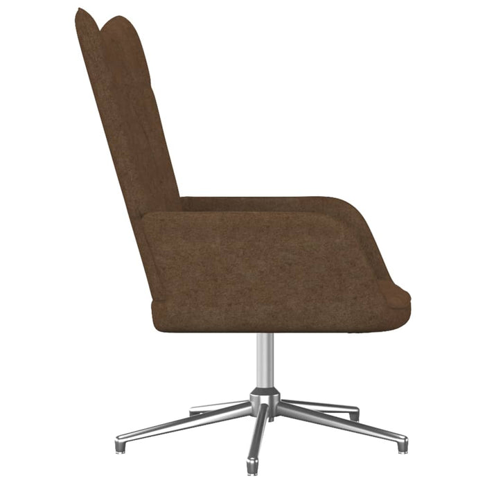 Relaxsessel Braun Stoff