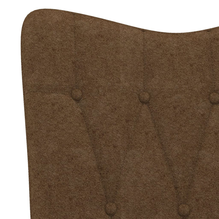Relaxsessel Braun Stoff