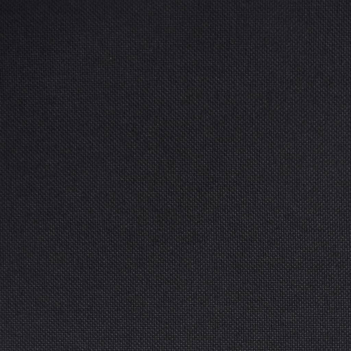 Schaukelsessel mit Hocker Schwarz Stoff