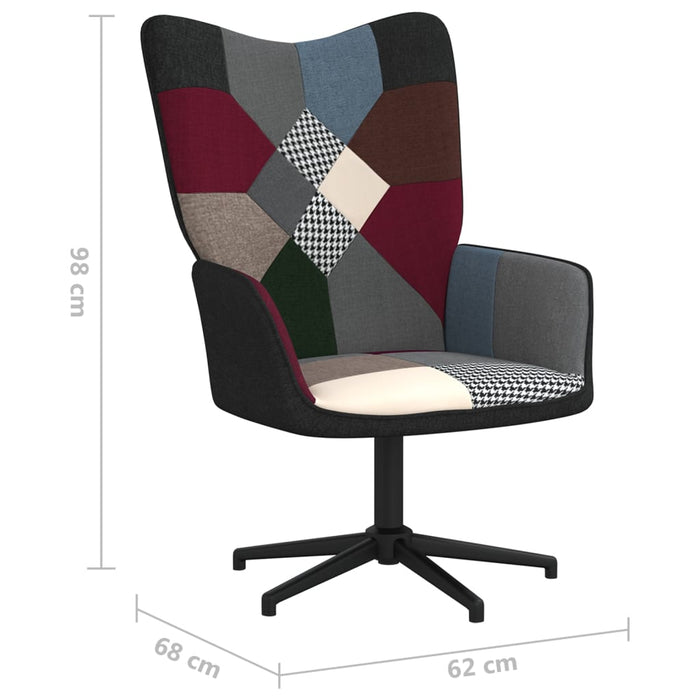 Relaxsessel Patchwork Stoff
