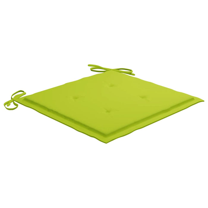 Batavia-Stühle mit Kissen 6 Stk. Massivholz Teak