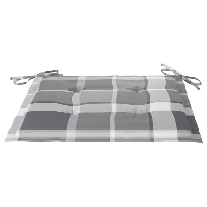 Klappbare Gartenstühle 6 Stk. mit Kissen Massivholz Akazie