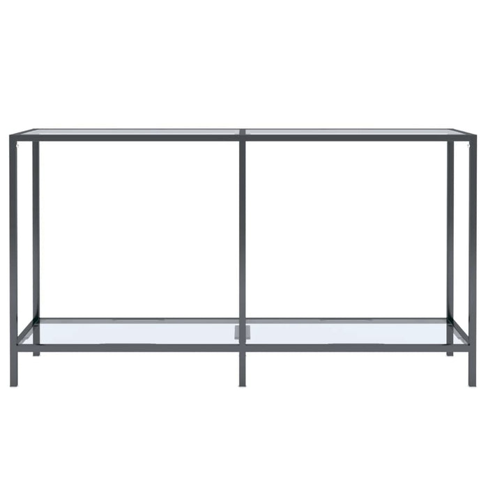 Konsolentisch Transparent 140x35x75,5 cm Hartglas
