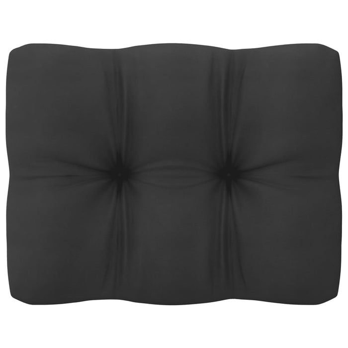 9-tlg. Garten-Lounge-Set mit Kissen Kiefer Massivholz