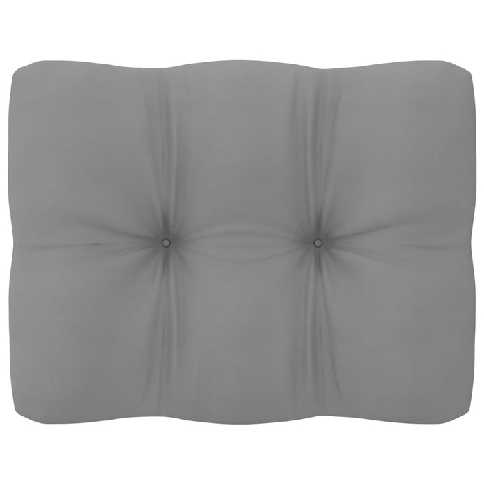 8-tlg. Garten-Lounge-Set mit Kissen Kiefer Massivholz