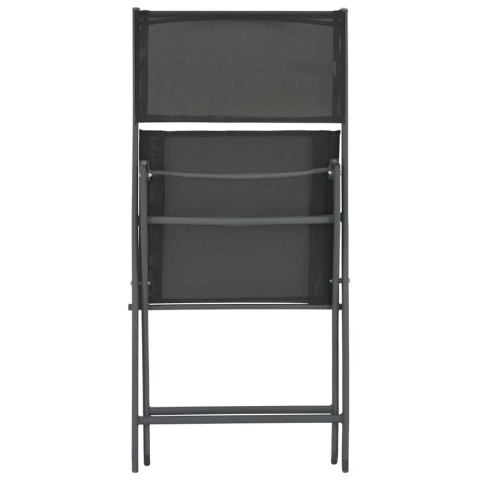 3-tlg. Garten-Essgruppe Stahl