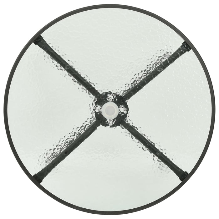 5-tlg. Garten-Essgruppe Stahl