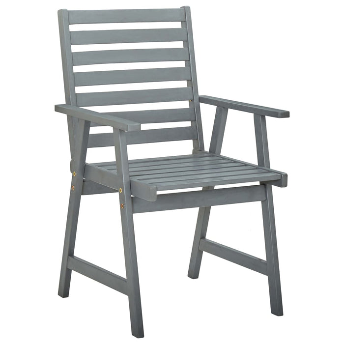 Garten-Essstühle mit Kissen 8 Stk. Massivholz Akazie