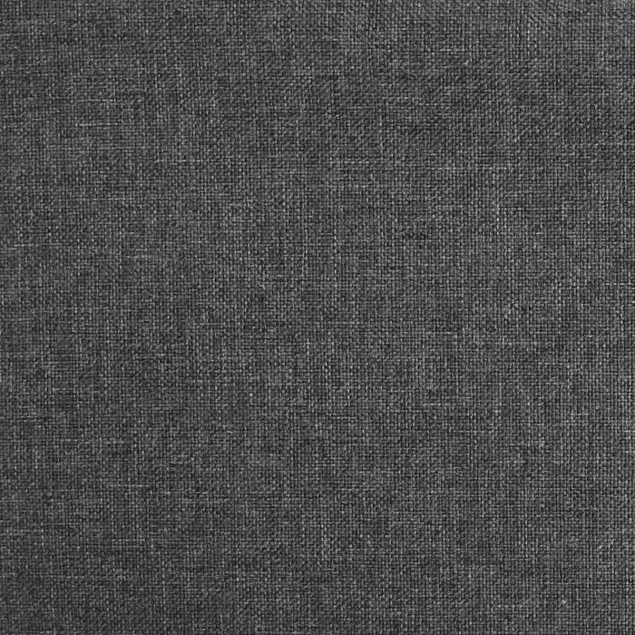 Dining room chairs 2 pcs. Swivel dark gray fabric