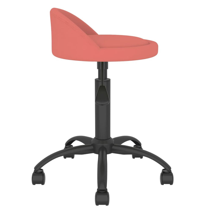 Esszimmerstühle 2 Stk. Drehbar Rosa Samt