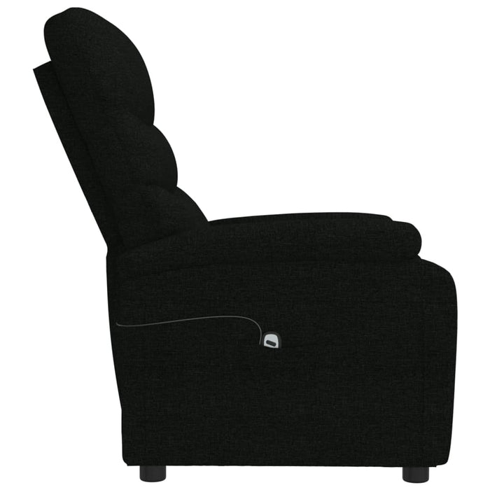 Relaxsessel Elektrisch Schwarz Stoff