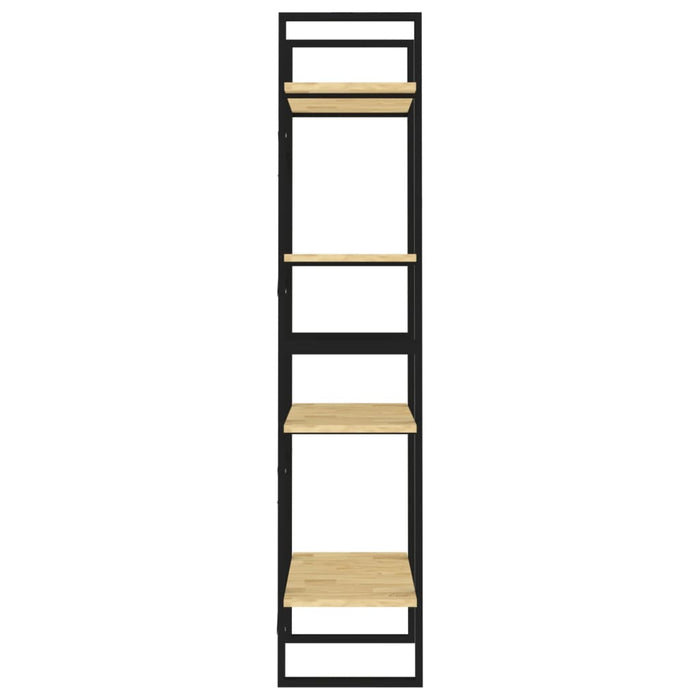 Bücherregal 4 Fächer 60x30x140 cm Kiefer Massivholz