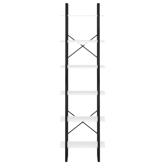 Lagerregal Weiß 60x30x210 cm Holzwerkstoff