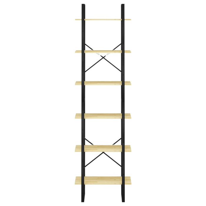 Lagerregal 60x30x210 cm Massivholz Kiefer