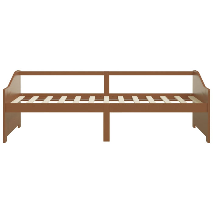 Tagesbett 3-Sitzer Honigbraun Massivholz Kiefer 90x200 cm