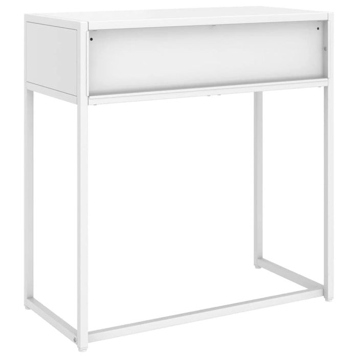 Konsolentisch Weiß 72x35x75 cm Stahl