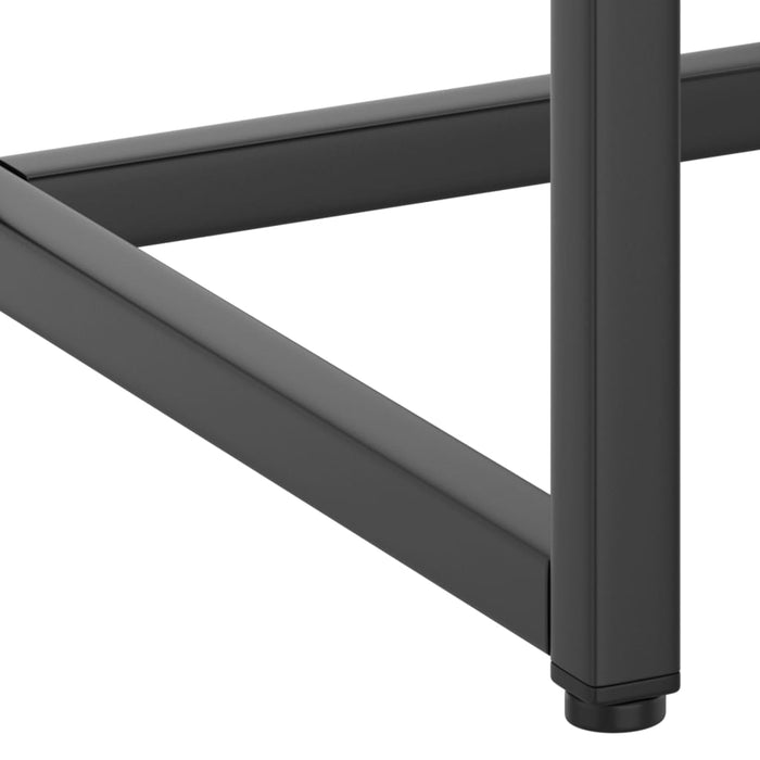 Konsolentisch Anthrazit 106x35x75 cm Stahl
