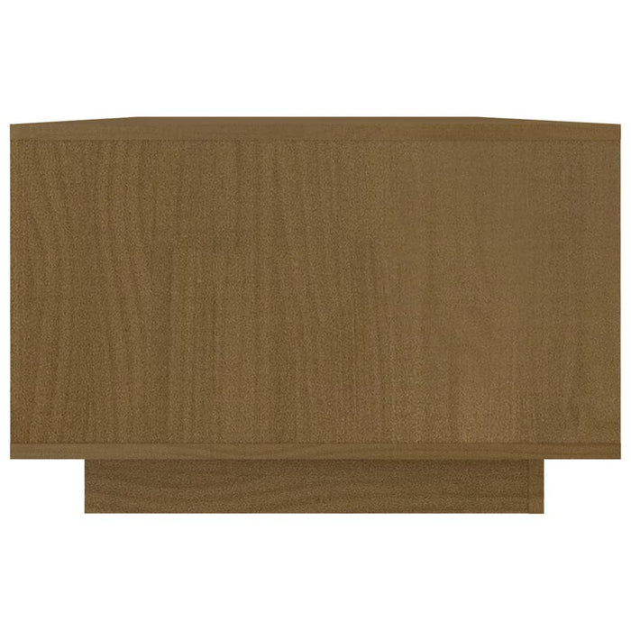 Couchtisch Honigbraun 110x50x33,5 cm Kiefer Massivholz