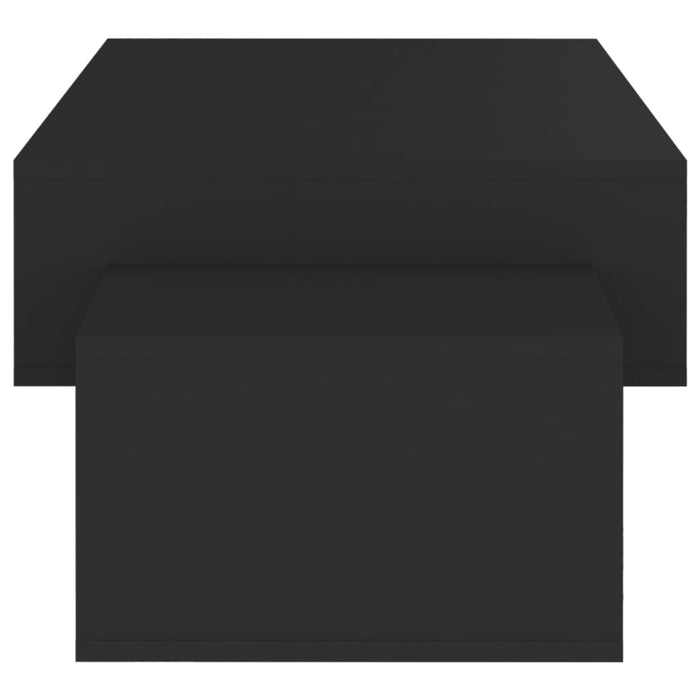 Couchtisch Schwarz 105x55x32 cm Holzwerkstoff