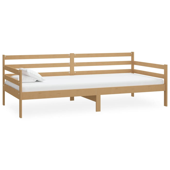 Tagesbett Honigbraun Kiefer Massivholz 90x200 cm