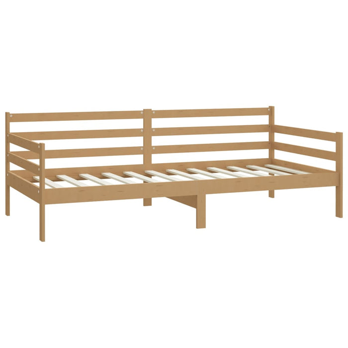 Tagesbett Honigbraun Kiefer Massivholz 90x200 cm