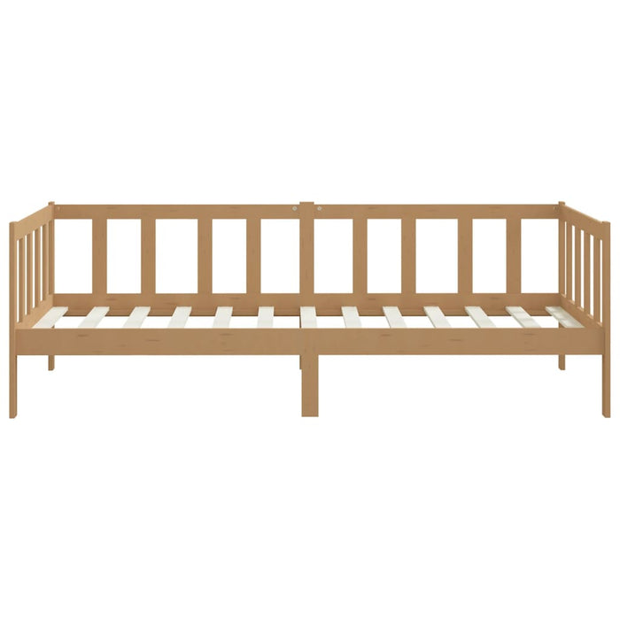 Tagesbett Honigbraun Kiefer Massivholz 90x200 cm