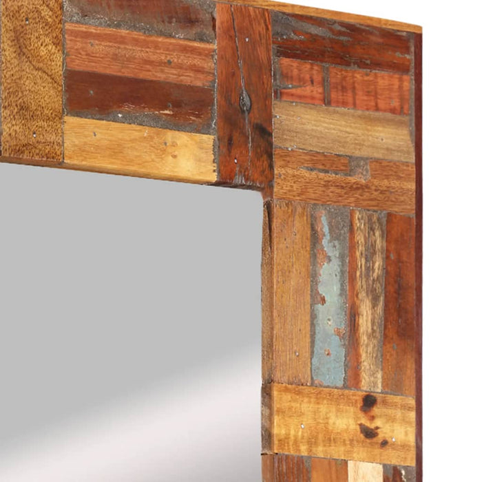 Wandspiegel Altholz Massiv 50x110 cm