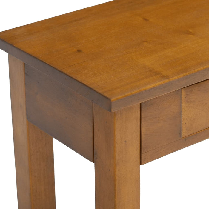 Konsolentisch mit Schublade 60x30x75 cm Massivholz Mahagoni
