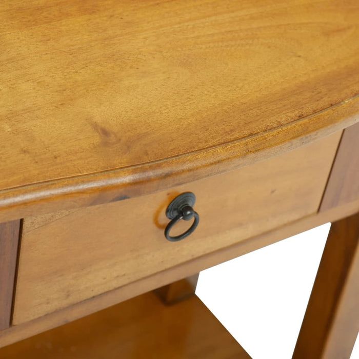 Konsolentisch mit Schubladen 50x30x75 cm Massivholz Mahagoni