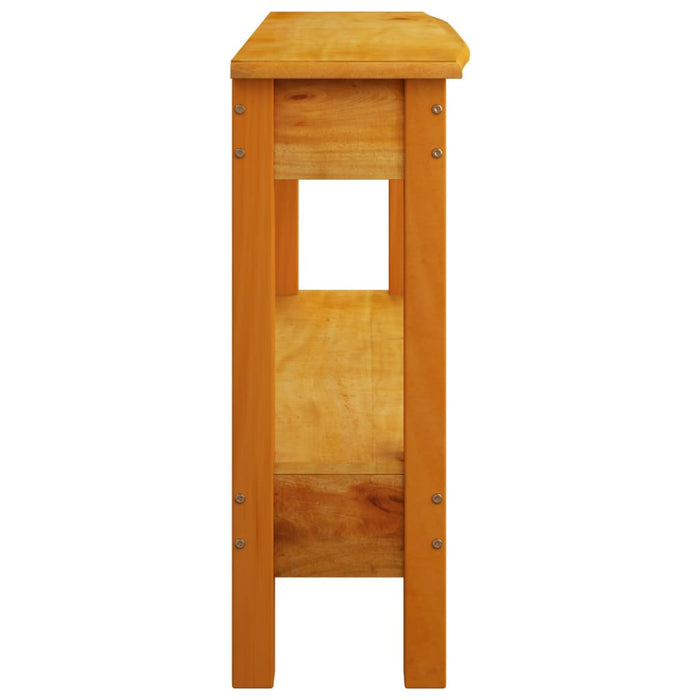 Konsolentisch mit Schubladen 110x30x75 cm Mahagoniholz