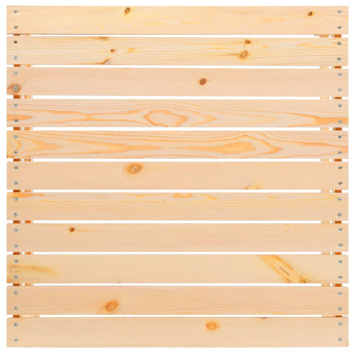 3-tlg. Garten-Lounge-Set Massivholz Kiefer