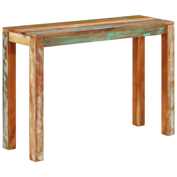 Console table 110x35x76 cm reclaimed solid wood