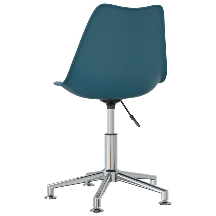 Esszimmerstühle 2 Stk. Drehbar Türkis Kunstleder