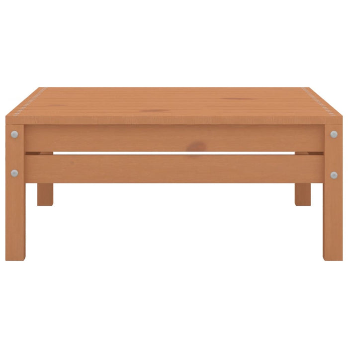 3-tlg. Garten-Lounge-Set Honigbraun Massivholz Kiefer