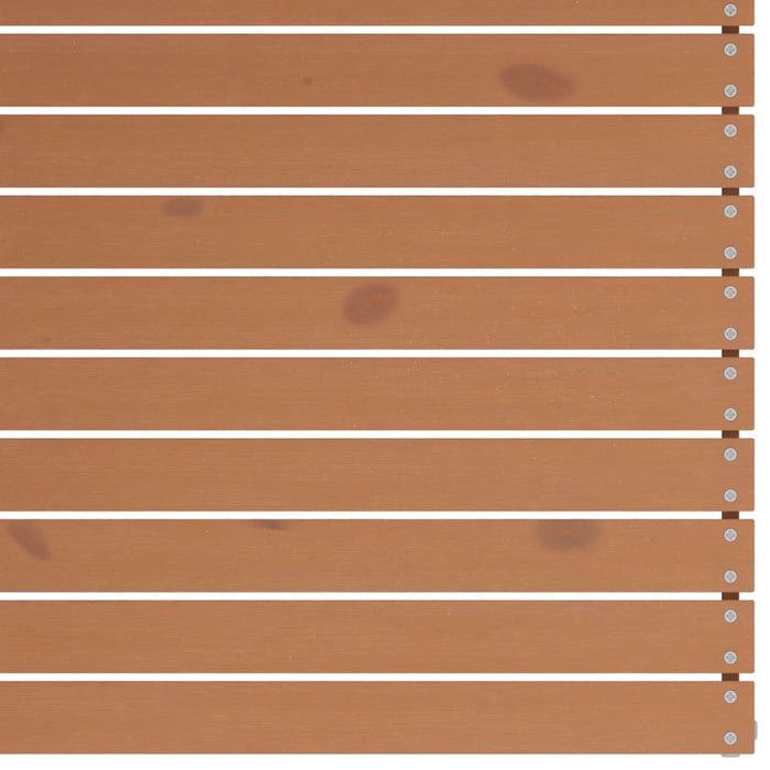 7-tlg. Garten-Lounge-Set Honigbraun Massivholz Kiefer