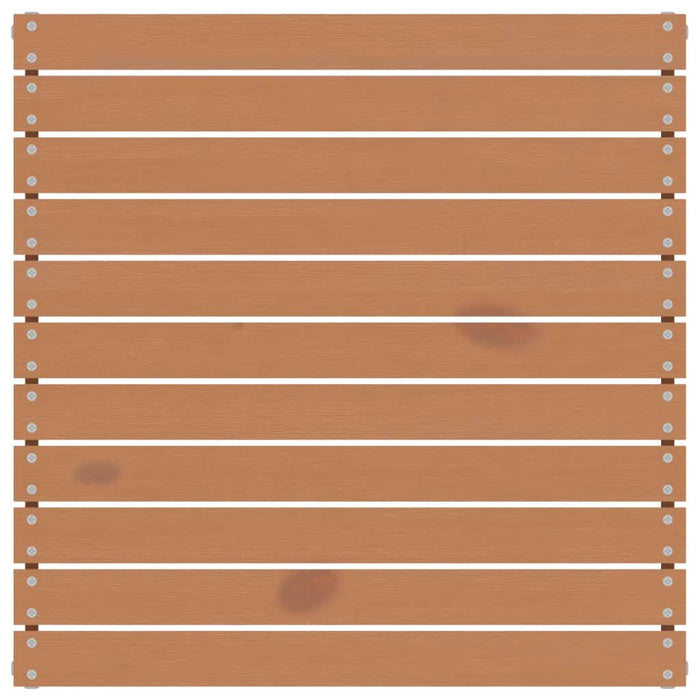 7-tlg. Garten-Lounge-Set Honigbraun Massivholz Kiefer