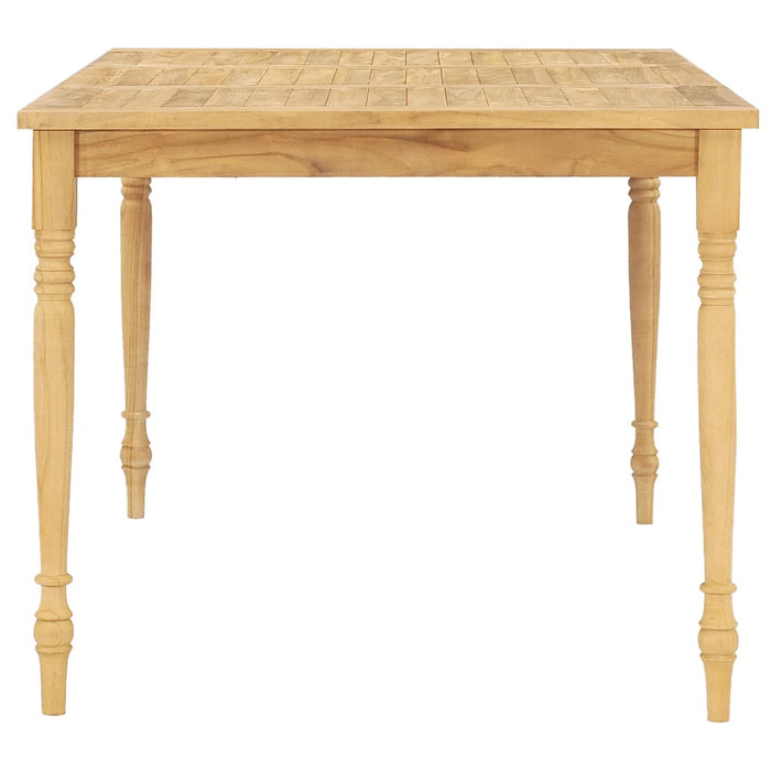 7-tlg. Garten-Essgruppe Massivholz Teak