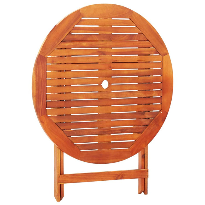 5-tlg. Garten-Essgruppe Klappbar Massivholz Eukalyptus