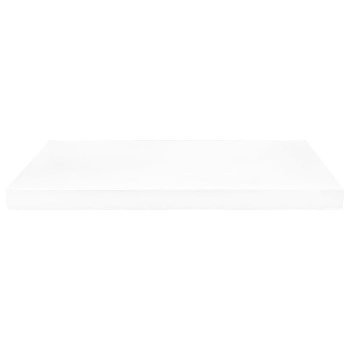 Tagesbett mit Matratze USB Creme Stoff 90x200 cm