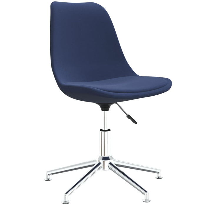 Esszimmerstuhl Drehbar Blau Stoff