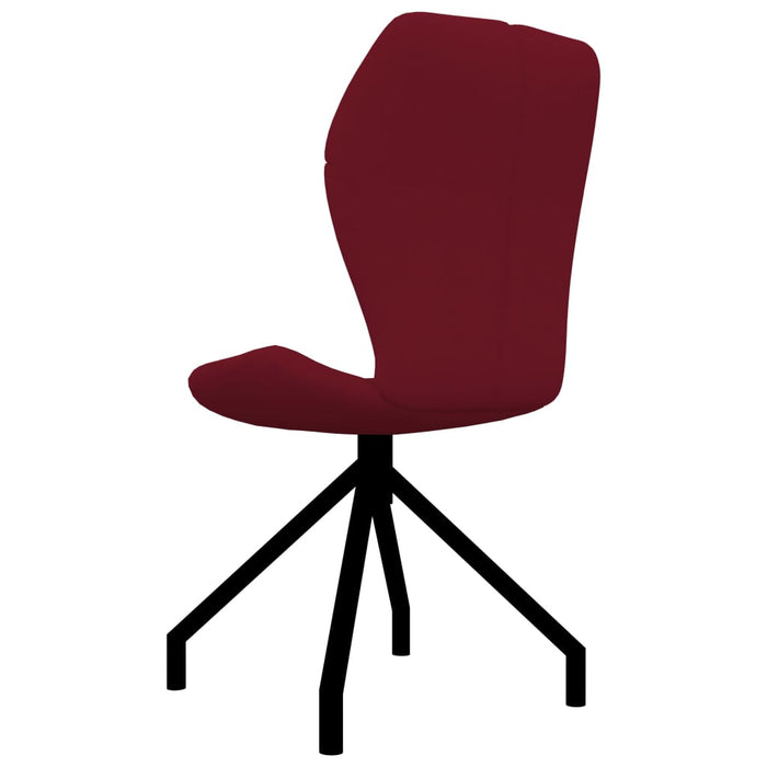 Esszimmerstühle 4 Stk. Rot Kunstleder