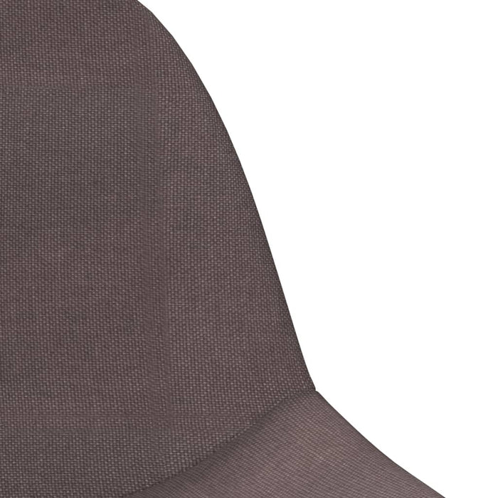 Esszimmerstühle 4 Stk. Drehbar Taupe Stoff