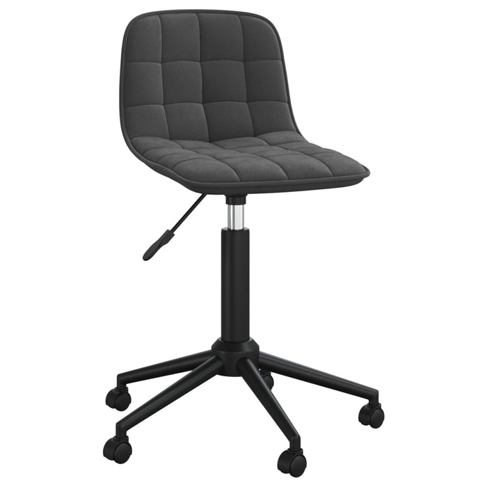 Esszimmerstühle 6 Stk. Drehbar Schwarz Samt