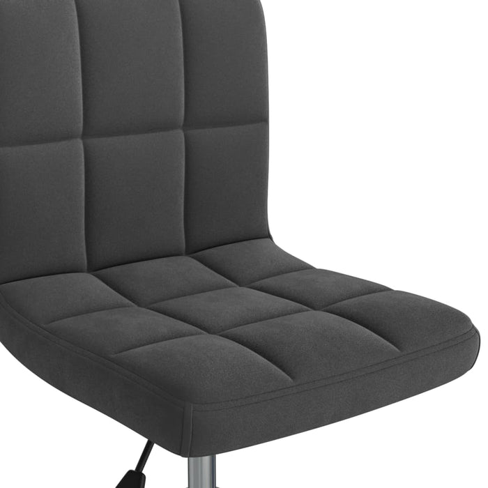 Esszimmerstühle 6 Stk. Drehbar Schwarz Samt