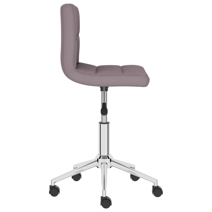 Esszimmerstühle 4 Stk. Drehbar Taupe Stoff